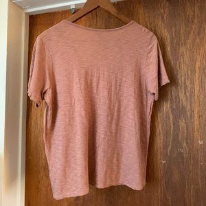 Flattering Cotton Blend Top. Can wear backwards. Great condition.